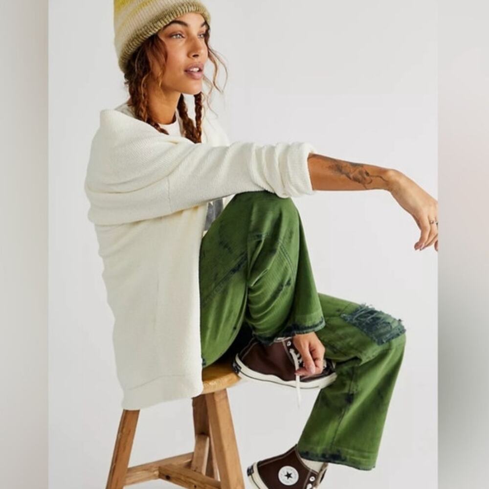Free People Ottoman Knit Open Front Cardigan XS